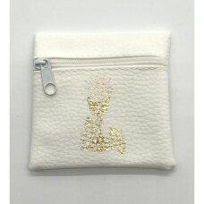 DĖKLIUKAS ROŽANČIUI BALTOS SPALVOS SU UŽTRAUKTUKU D005 DYDIS 8*8cm DĖKLIUKAS ROŽANČIUI BALTOS SPALVOS SU UŽTRAUKTUKU D005 DYDIS 8*8cm
