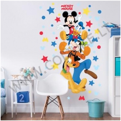 Diney Mickey mouse (Mikis Peliukas) didelis lipdukas Diney Mickey mouse (Mikis Peliukas) didelis lipdukas