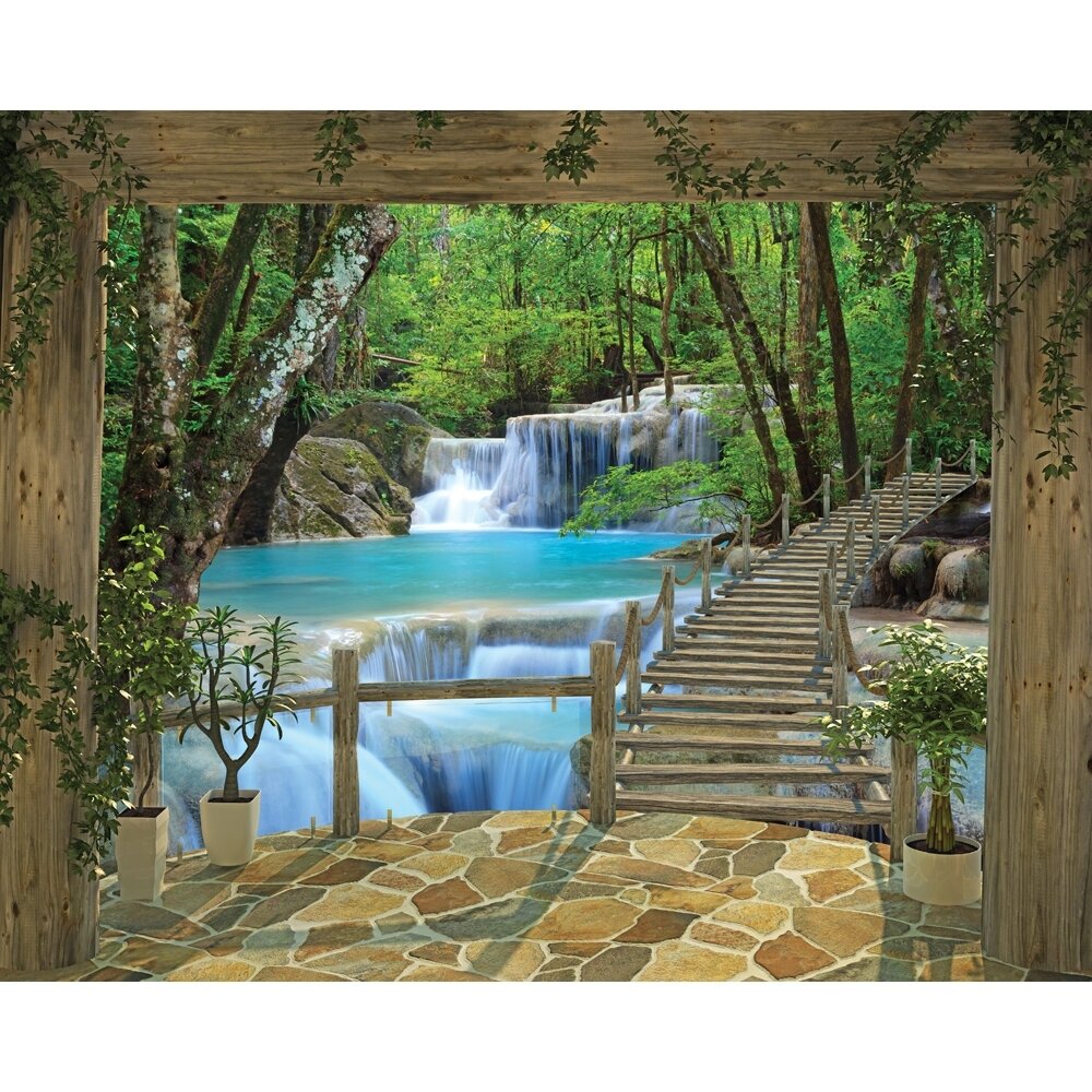 Foto tapetas Waterfall