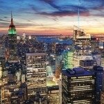 Foto tapetas New York City Slyline
