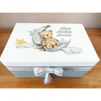 KRIKŠTO DĖŽĖ KD009 DYDIS 20*30*14 CM KRIKŠTO DĖŽĖ KD009 DYDIS 20*30*14 CM