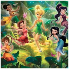 Vaikiški tapetai Disney Fairies