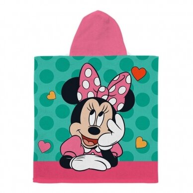 Pončas frotinis PELYTE MINE (MINI MOUSE) (R9624)   60X120x30 cm 1