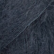 Siūlai mezgimo DROPS Kid-Silk uni colour 64 MIDNIGHT SHADOW / VIDURNAKČIO ŠEŠĖLIAI Siūlai mezgimo DROPS Kid-Silk uni colour 64 MIDNIGHT SHADOW / VIDURNAKČIO ŠEŠĖLIAI
