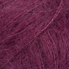 Siūlai mezgimo DROPS Kid-Silk uni colour 69 RUBY WINE / VYNO RUBINAS Siūlai mezgimo DROPS Kid-Silk uni colour 69 RUBY WINE / VYNO RUBINAS