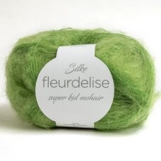 Siūlai mezgimo  FLEURDELISE  057  80% Super kid mohera, 20% poliamidas 25 g – 250 m.