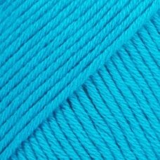 Siūlai mezgimo - nėrimo DROPS SAFRAN 30 turquoise/turkio 100% egiptietiška medvilnė Siūlai mezgimo - nėrimo DROPS SAFRAN 30 turquoise/turkio 100% egiptietiška medvilnė