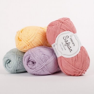 Siūlai mezgimo - nėrimo DROPS SAFRAN 02 pink / rožinė 100% egiptietiška medvilnė 2 Siūlai mezgimo - nėrimo DROPS SAFRAN 02 pink / rožinė 100% egiptietiška medvilnė 2