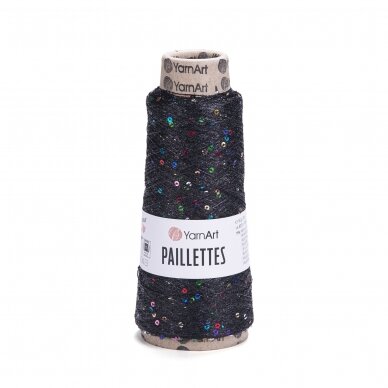 Siūlai mezgimo  YarnArt Paillettes  50 g 800 m  spalva 8010