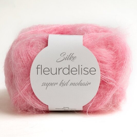 Siūlai mezgimo  FLEURDELISE  333 80% Super kid mohera, 20% poliamidas 25 g – 250 m.