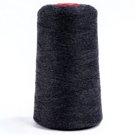 Siūlai mezgimo  HABSBOURG 0875 LABAI TAMSI PILKA 50% Merino vilna, 50 % akrilas