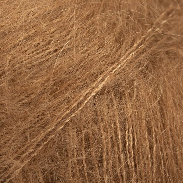 Siūlai mezgimo  DROPS Kid-Silk uni colour 51  TOFFEE