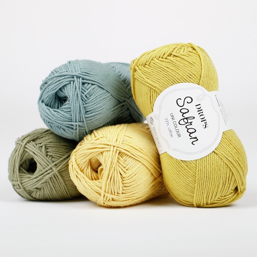 Siūlai mezgimo - nėrimo DROPS SAFRAN 06 denim blue/džinso 100% egiptietiška medvilnė 4 Siūlai mezgimo - nėrimo DROPS SAFRAN 06 denim blue/džinso 100% egiptietiška medvilnė 4