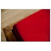 Trikotažinė paklodė "Jersy" su guma WINE RED