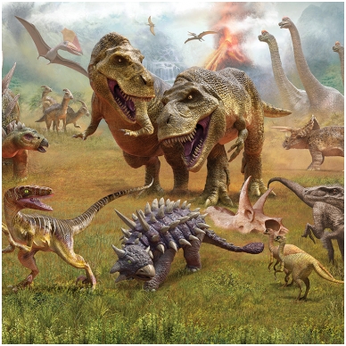 Vaikiški tapetai  Dinozaurų šalis