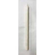 076 ŽVAKĖ kvepianti iš natūralaus palmių marmurinio vaško su įspaustu kryžiumi popierinėje dėžutėje 38 cm